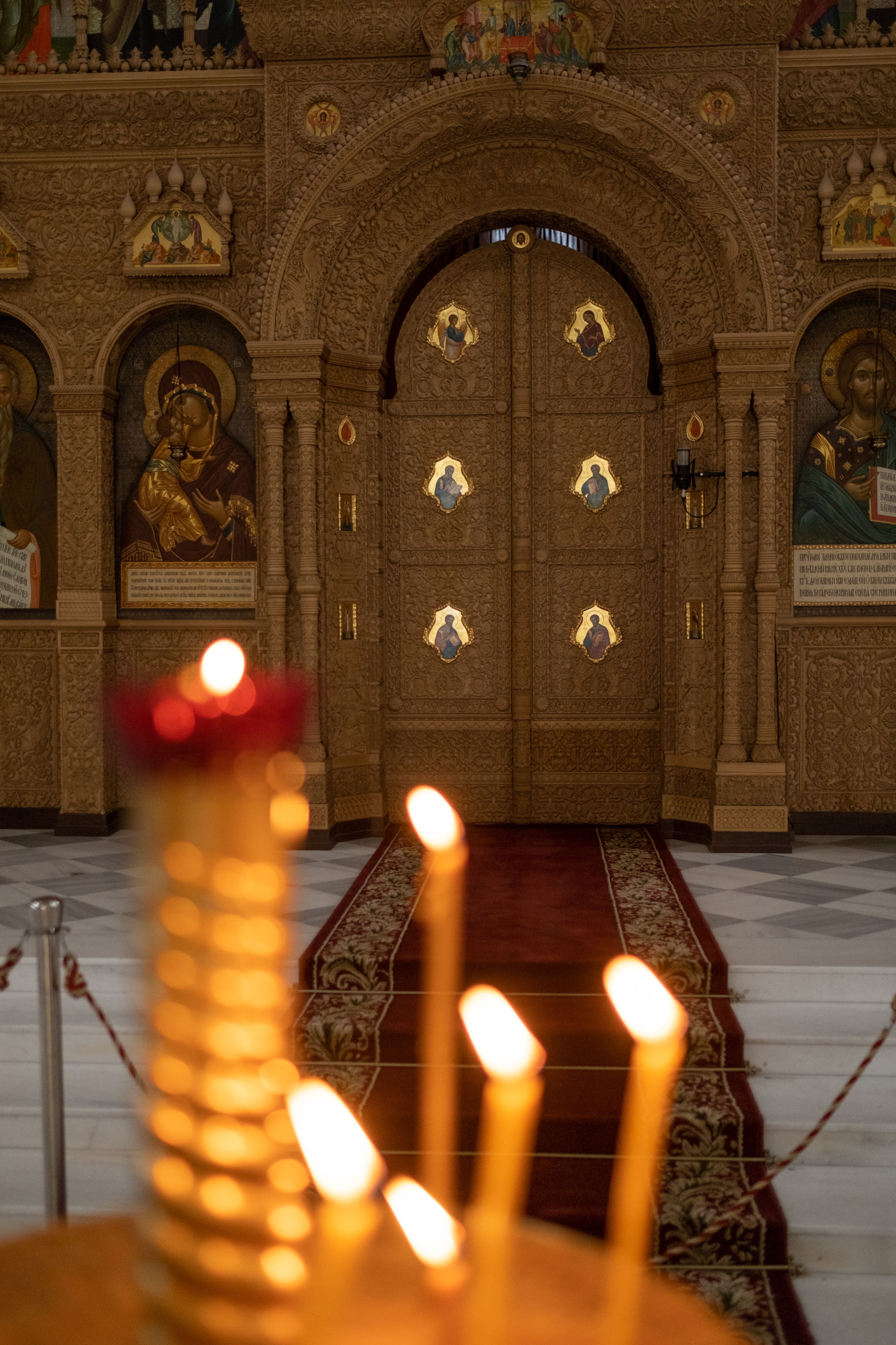 Orthodox Christian church interior
